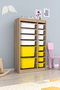 Hanah Home Montana Xs 2D4N8U - Blanco Sonomo y Amarillo